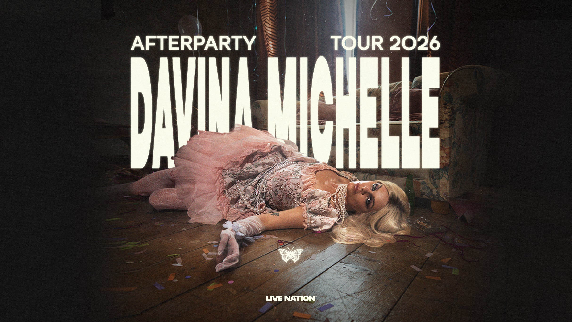 Davina Michelle: Afterparty Tour 2026, plakat wydarzenia