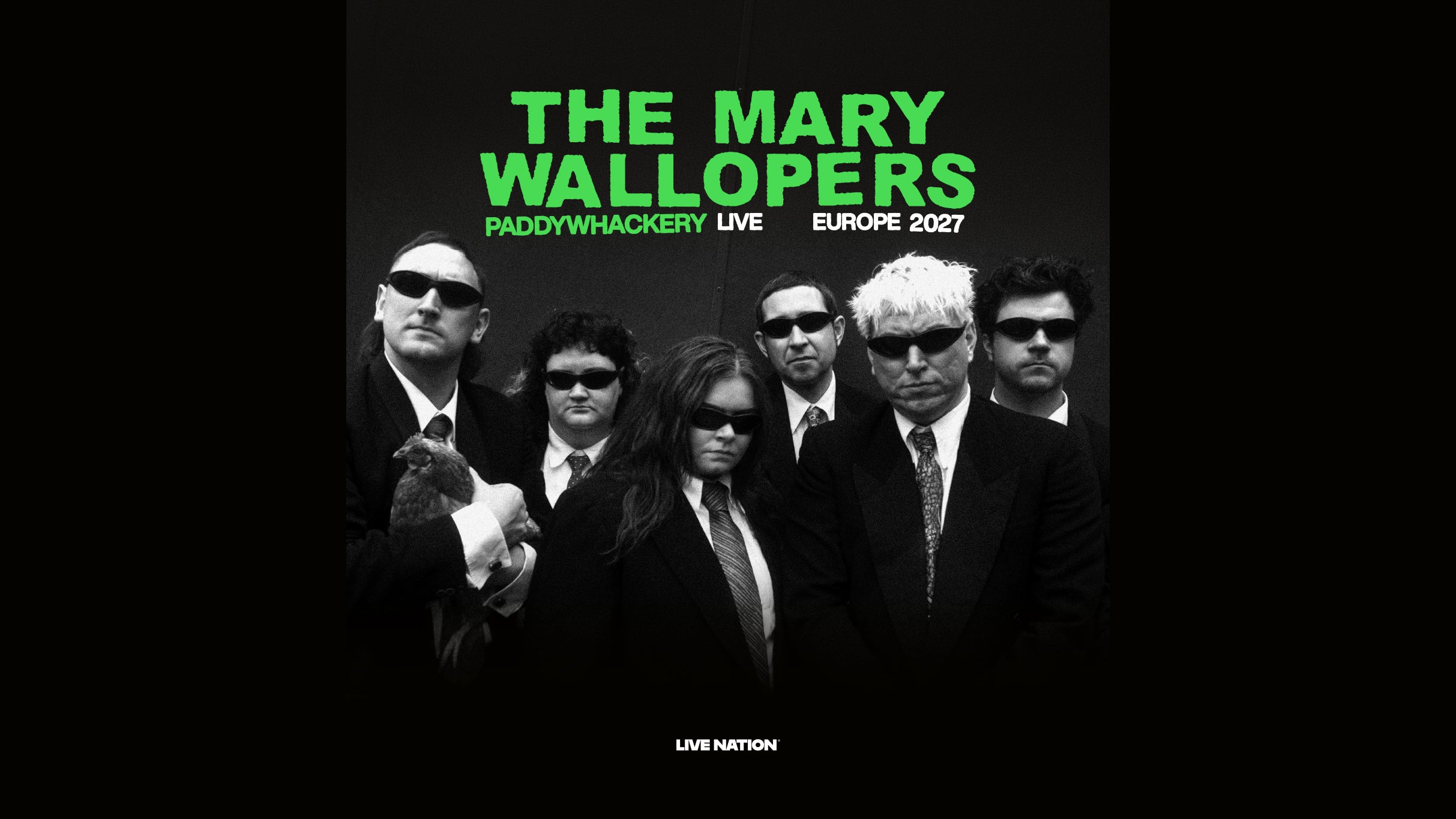 The Mary Wallopers, plakat wydarzenia