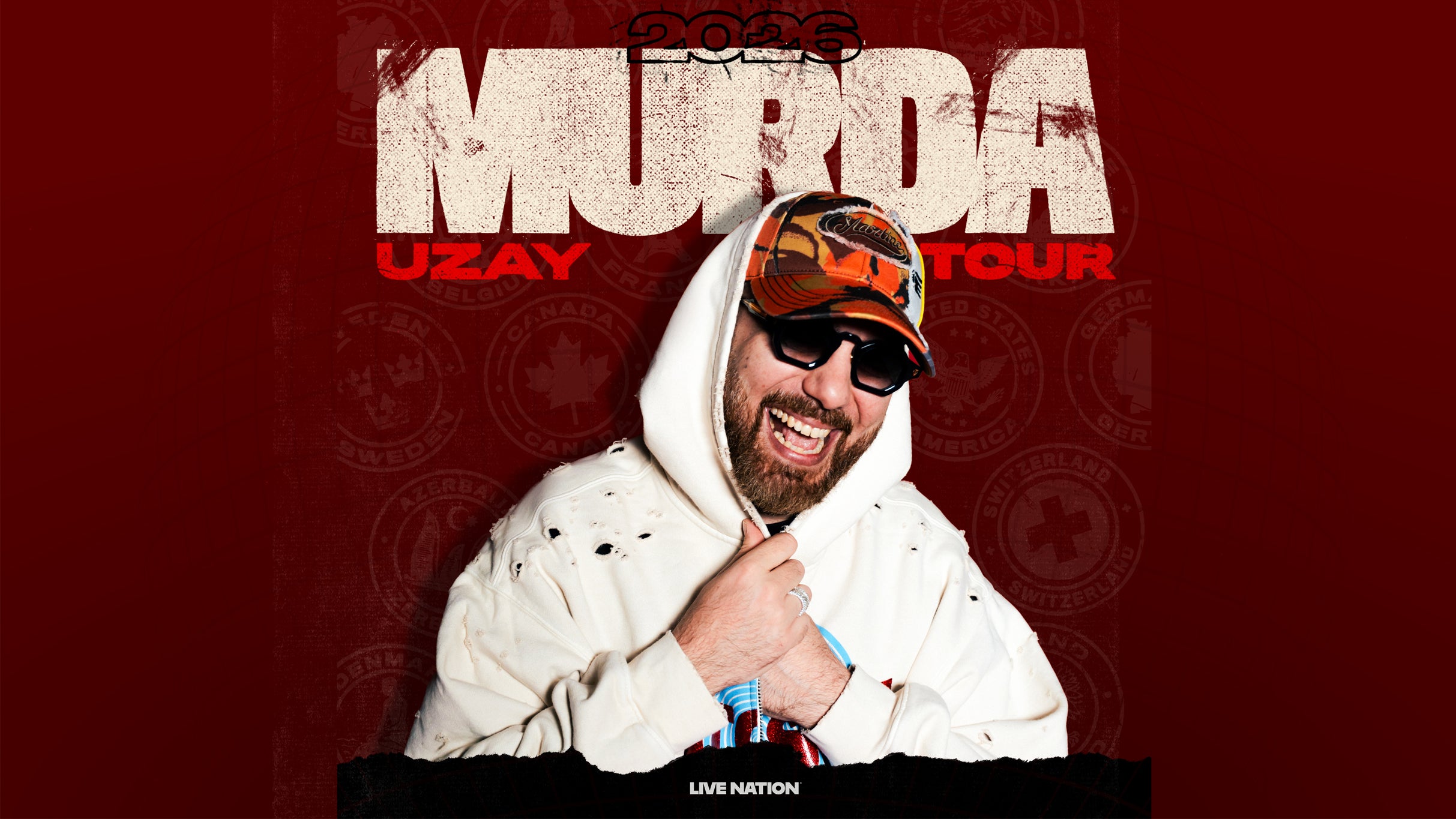 Murda - UZAY TOUR, plakat wydarzenia