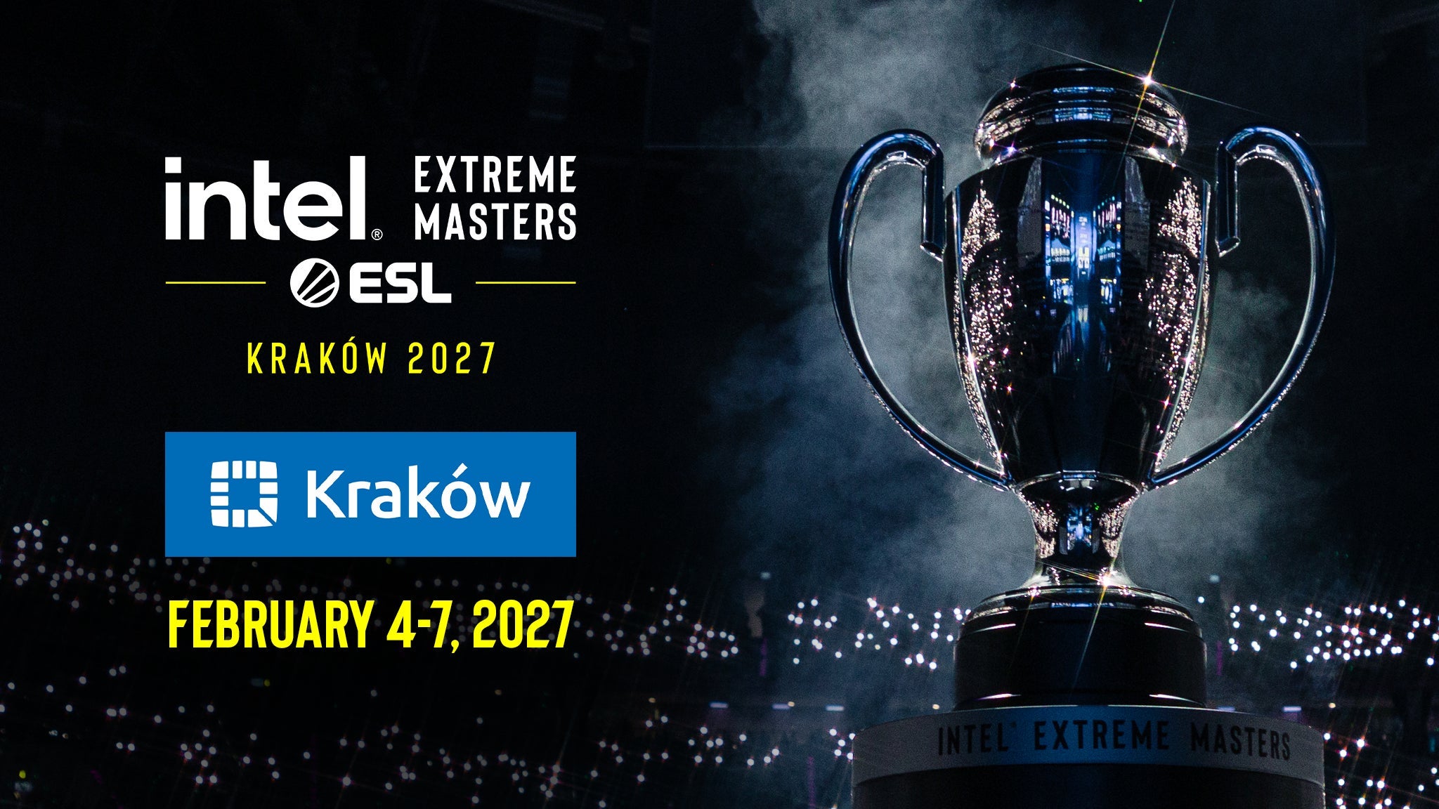 IEM Kraków 2027 - CS2 ESL Pro Tour Championship | Karnet | 4-7.02.2027, plakat wydarzenia
