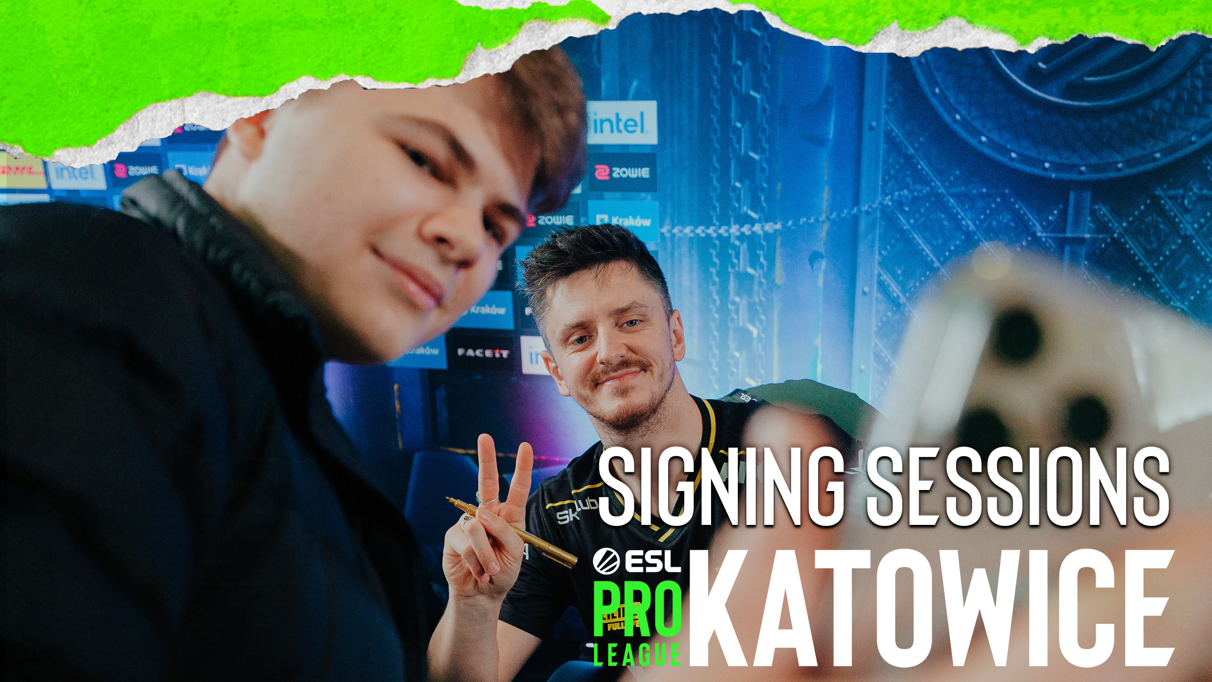 ESL Pro League 2026 | Sesje Autografowe, plakat wydarzenia
