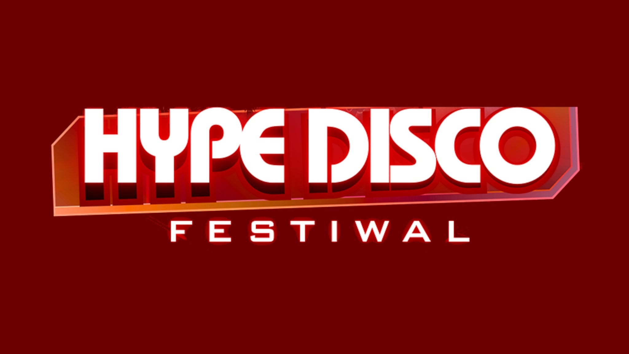 Festiwal Muzyki Disco Lublin - Hype Disco Festiwal, plakat wydarzenia