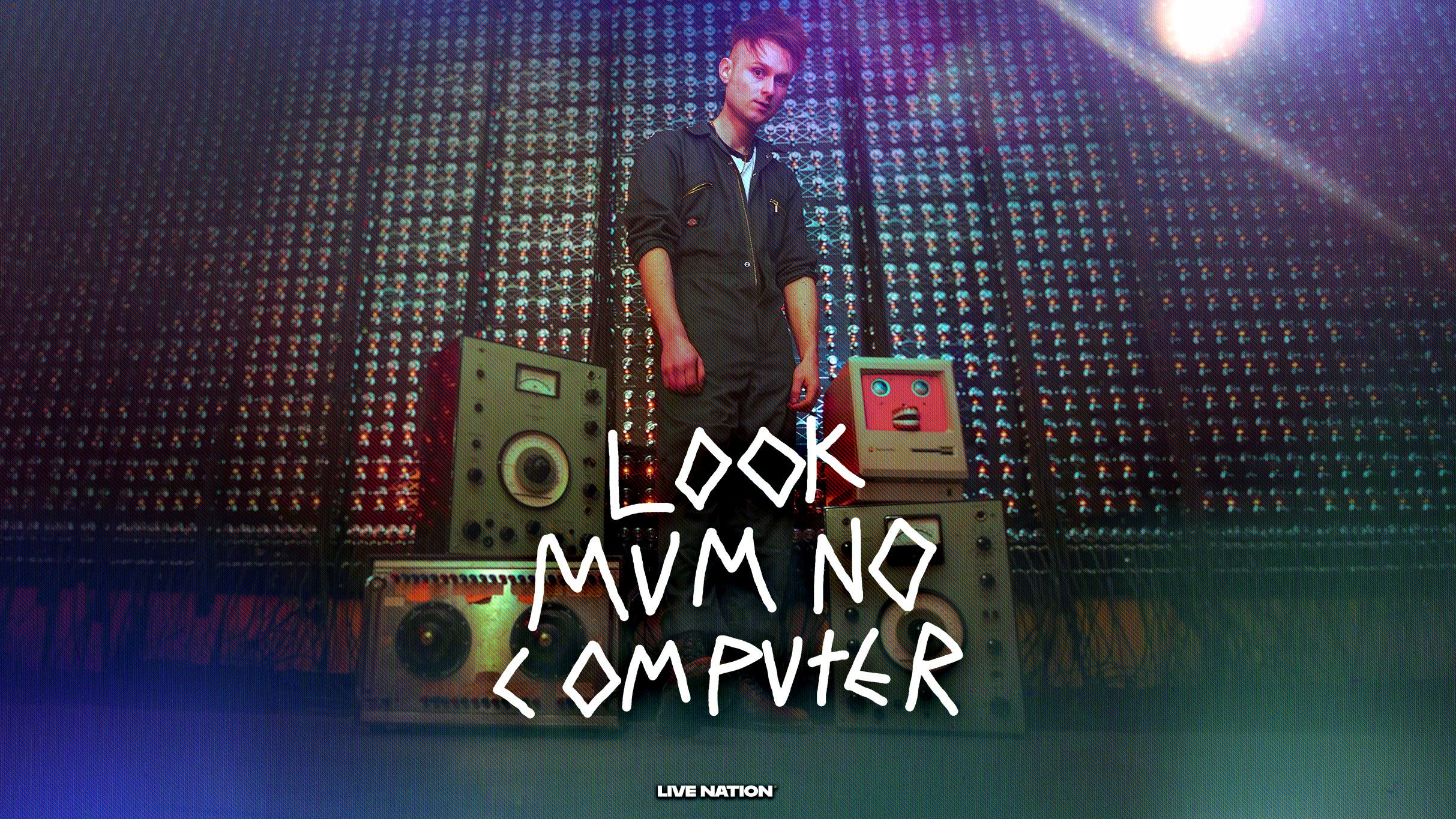 Look Mum No Computer, plakat wydarzenia