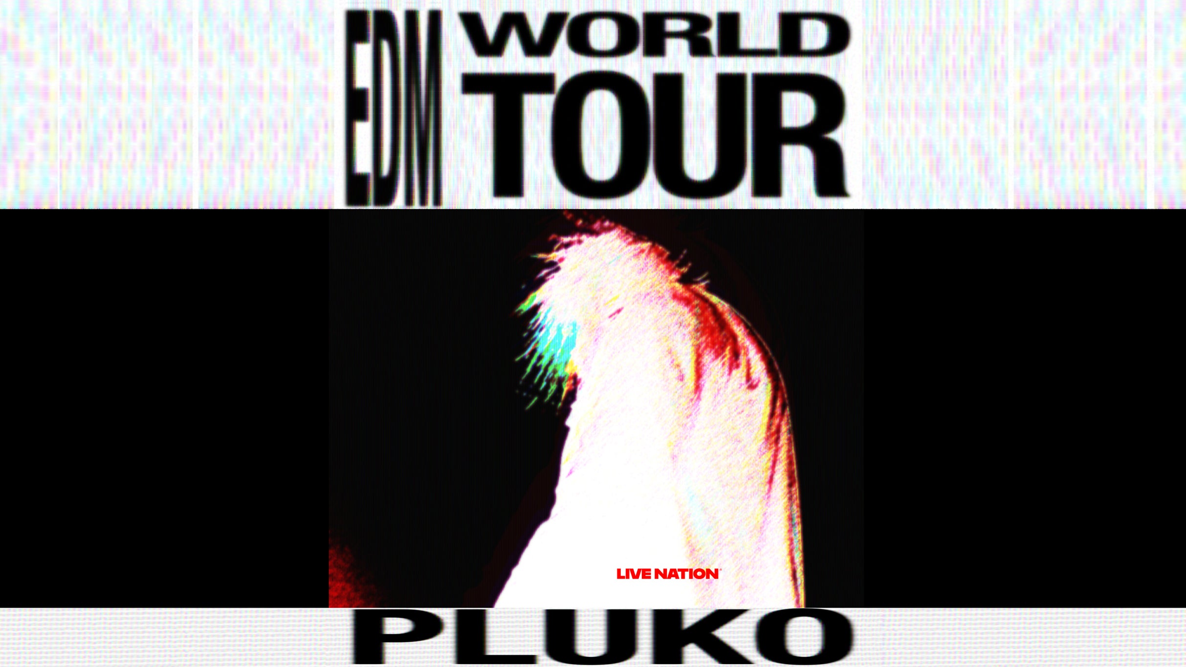 pluko: EDM WORLD TOUR, plakat wydarzenia