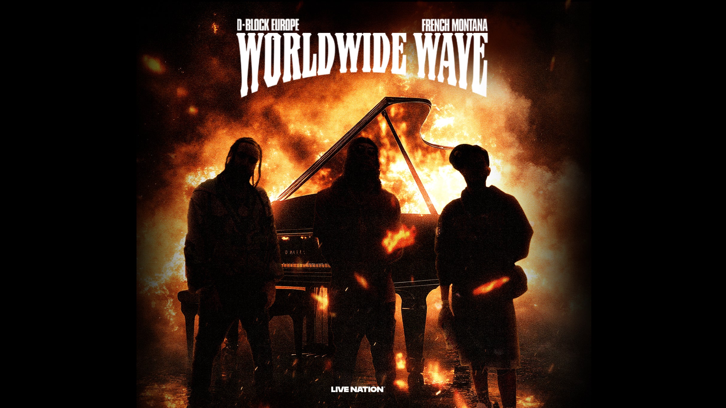 D-Block Europe, French Montana - Worldwide Wave Tour, plakat wydarzenia