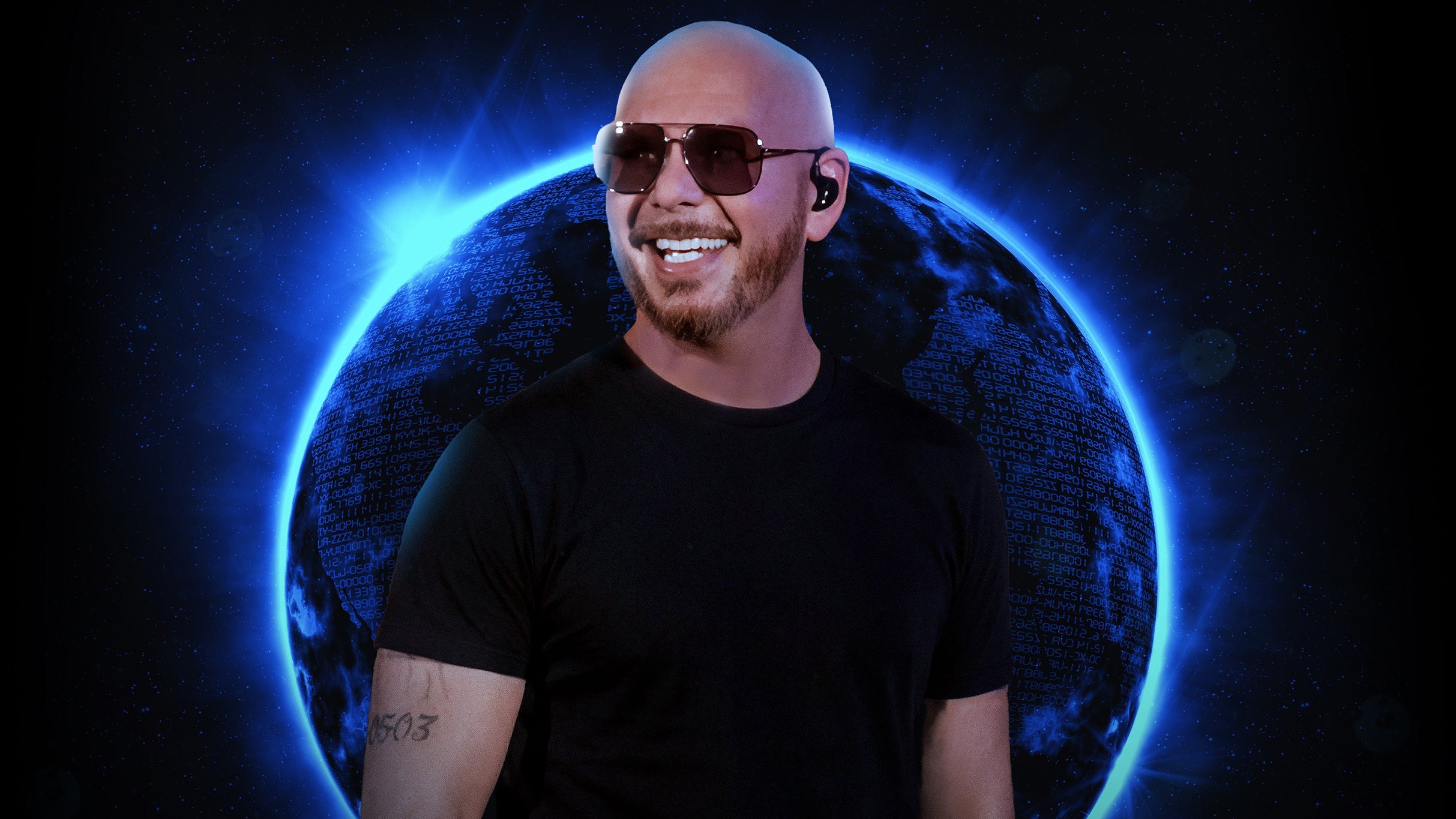 Pitbull – I’m Back!, plakat wydarzenia