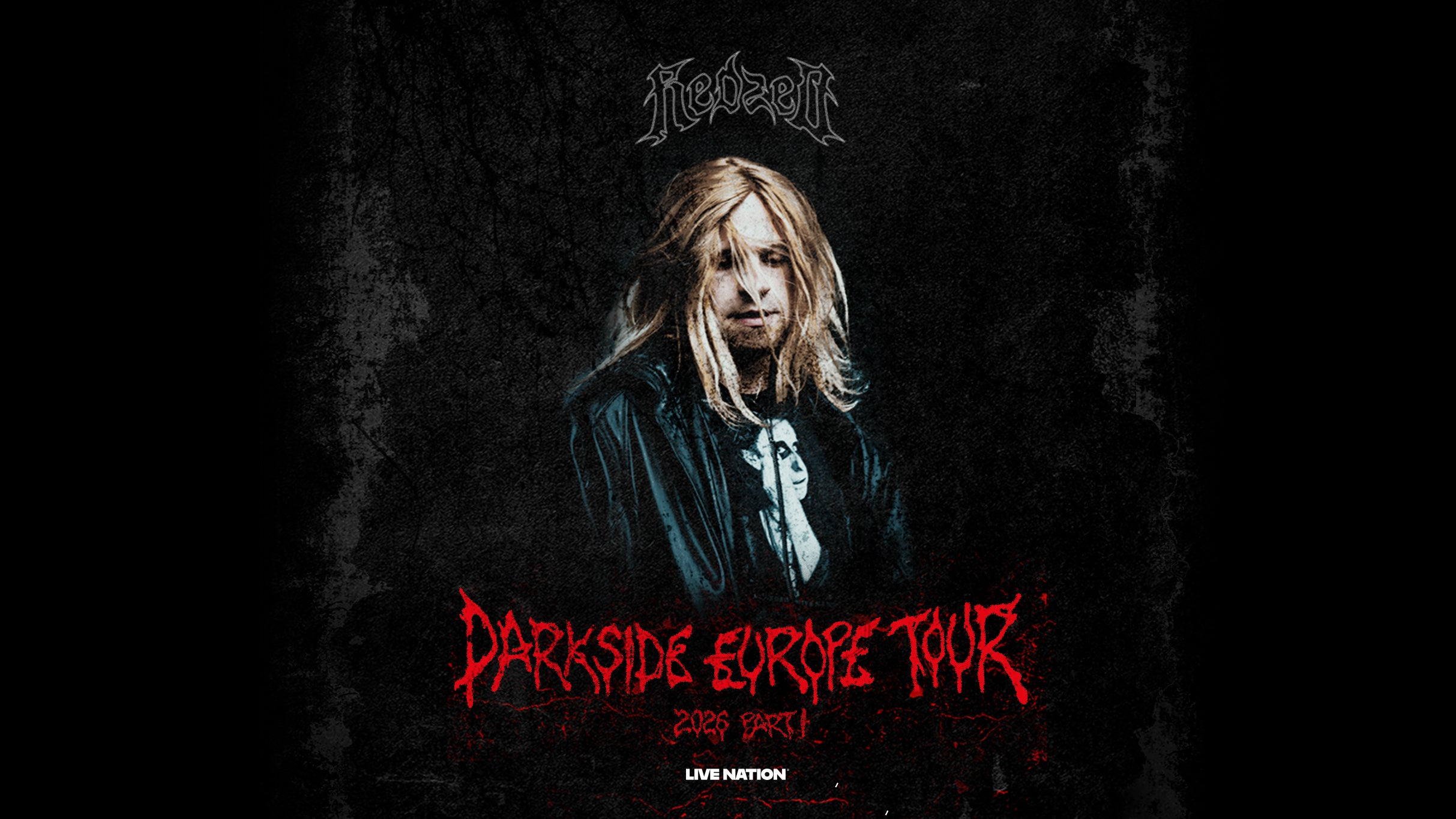 REDZED: Darkside Europe Tour, plakat wydarzenia