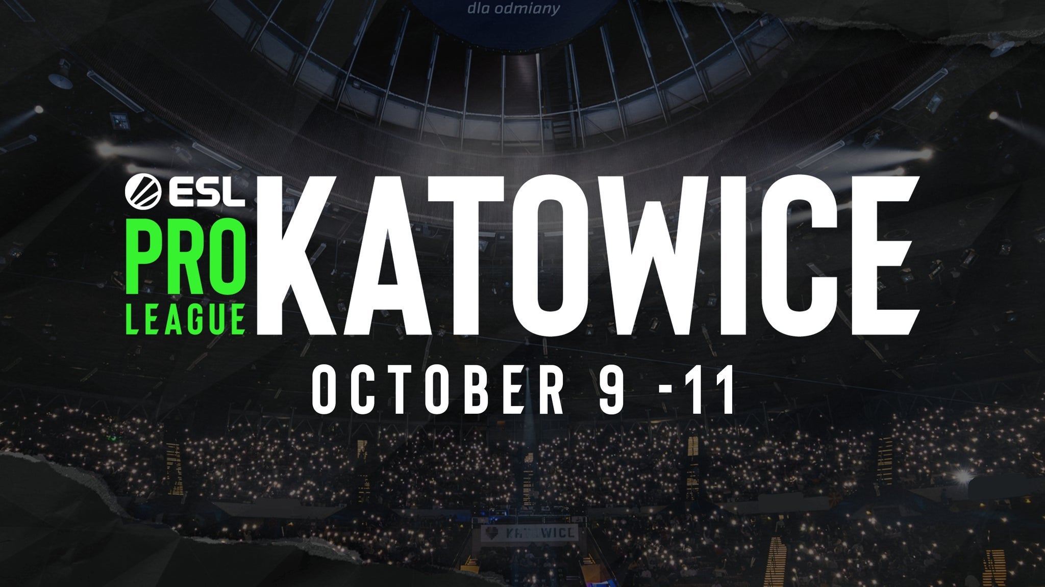 ESL Pro League Katowice 2026 | Karnet 3-dniowy | 9-11.10.2026, plakat wydarzenia