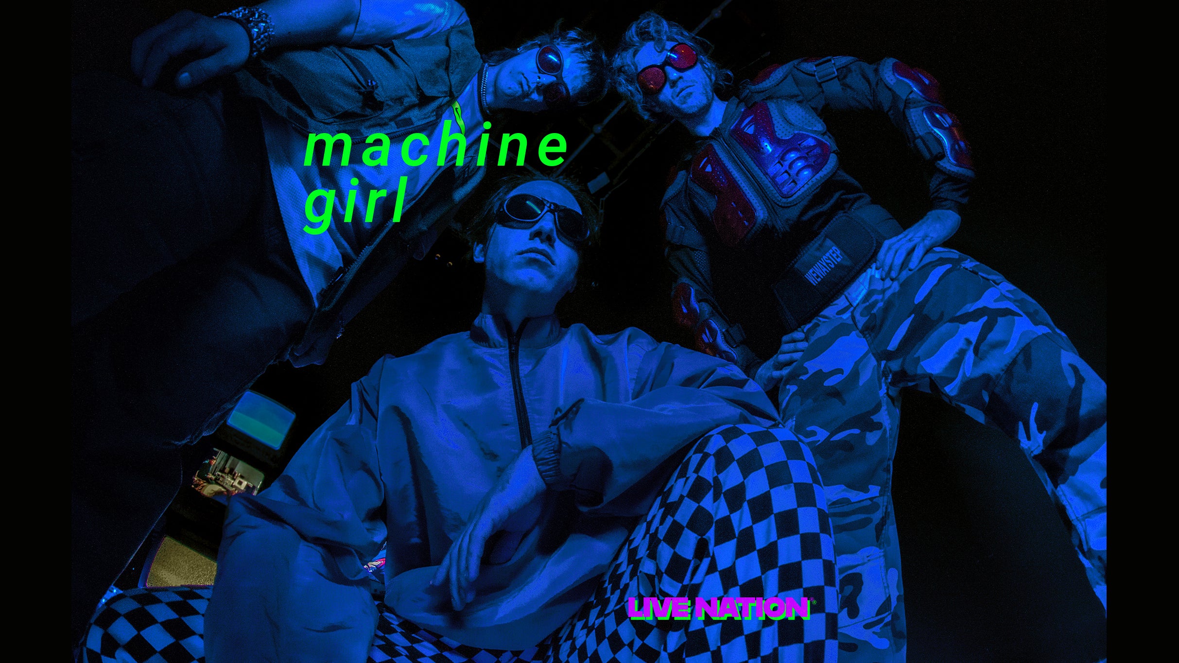 Machine Girl, plakat wydarzenia