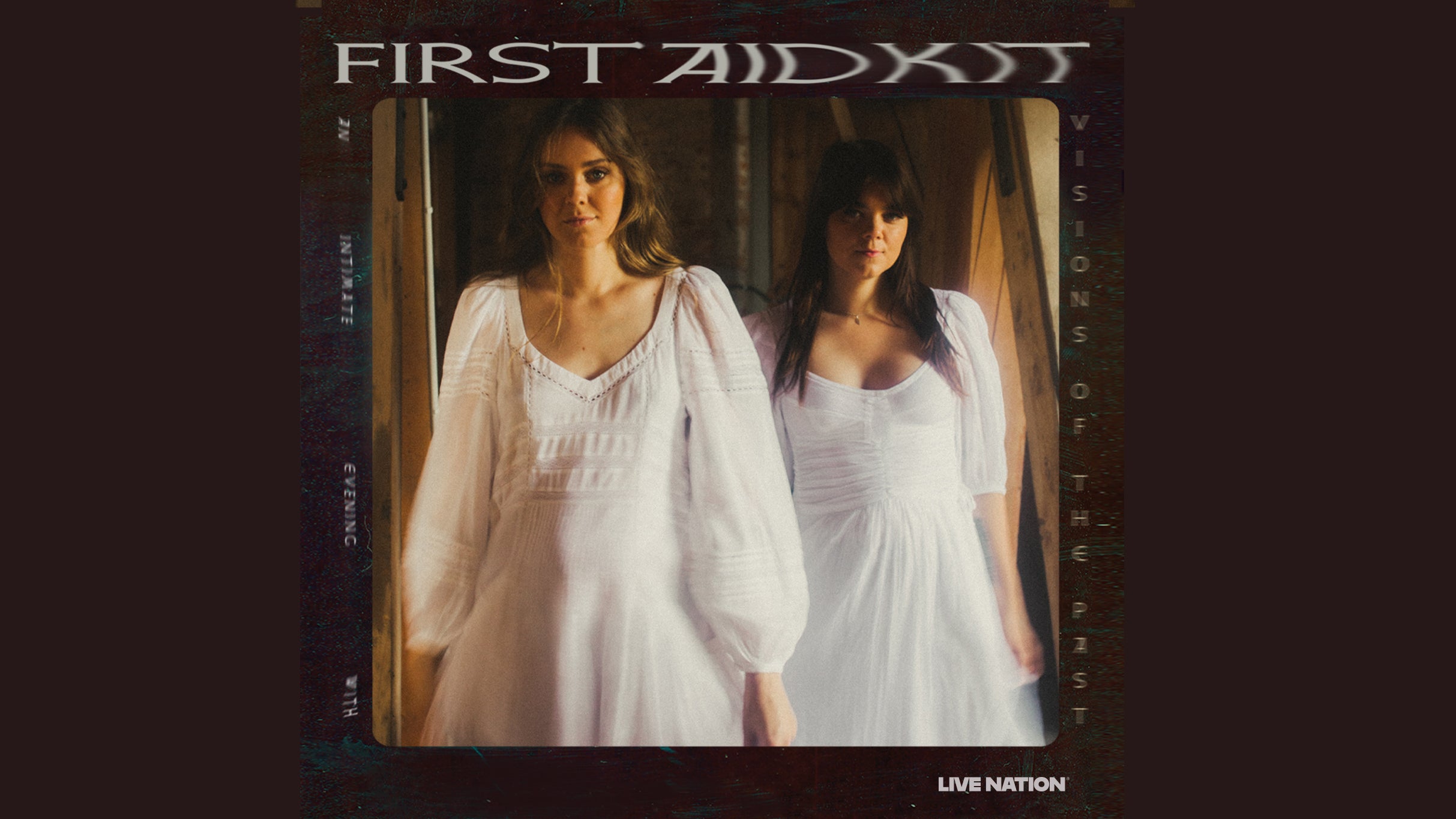 First Aid Kit - Visions of the Past Tour, plakat wydarzenia