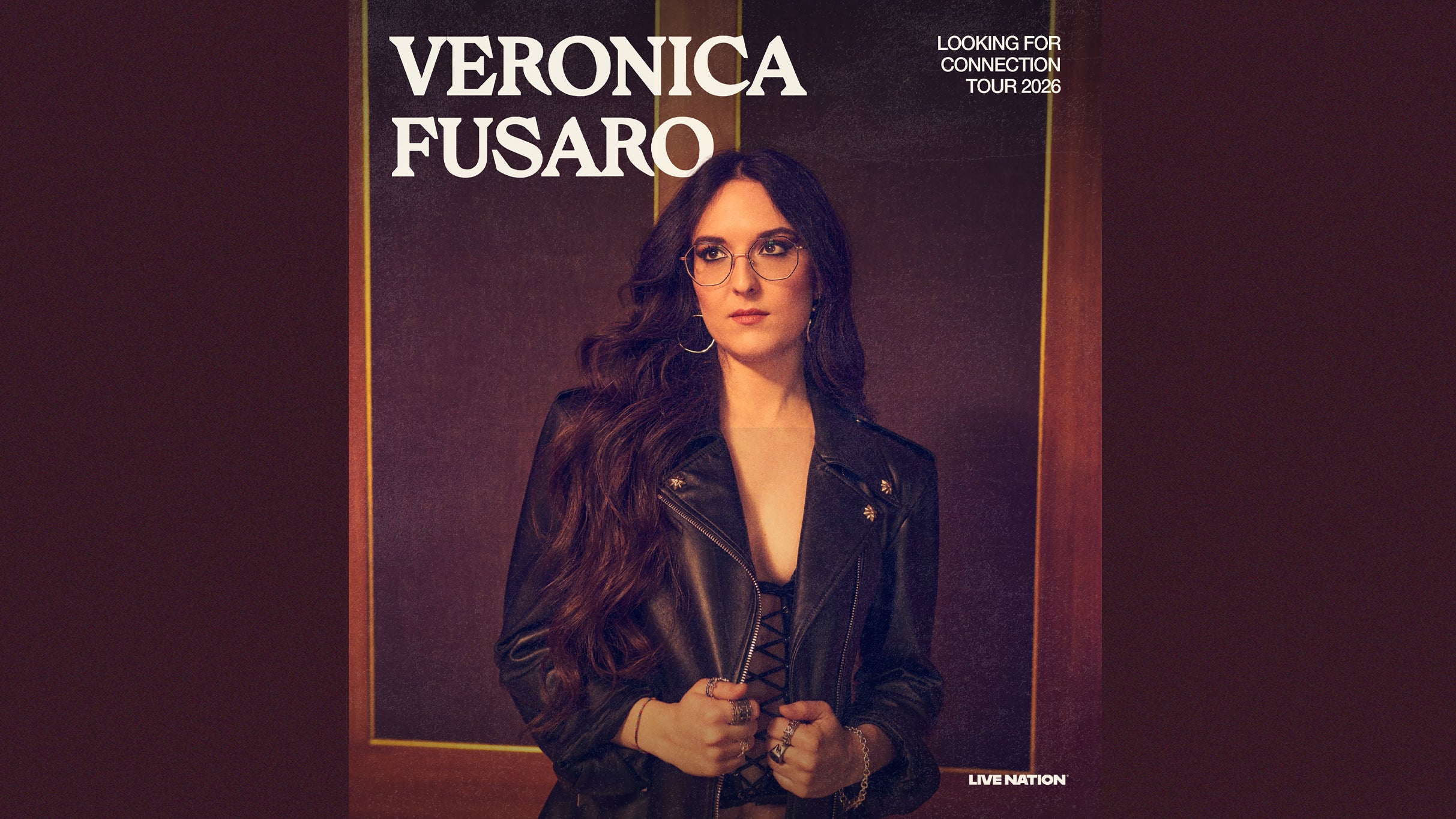 Veronica Fusaro: Looking For Connection Europe Tour 2026, plakat wydarzenia