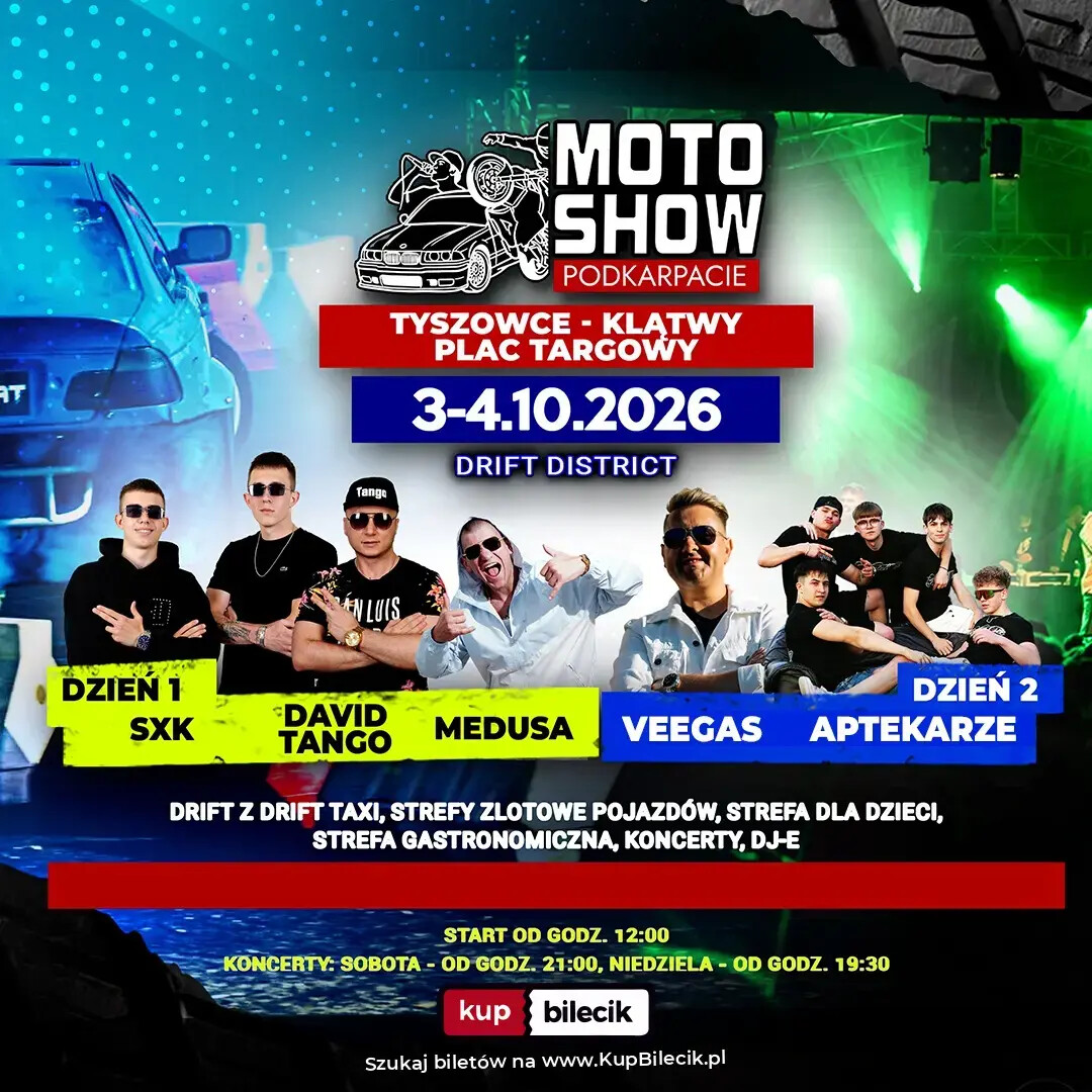 MOTO SHOW PODKARPACIE po raz pierwszy w Lubelskiem!