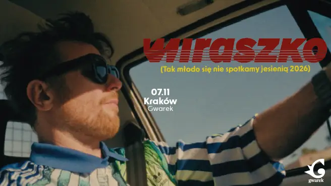 WIRASZKO - Tak młodo się nie spotkamy jesienią 2026, plakat wydarzenia