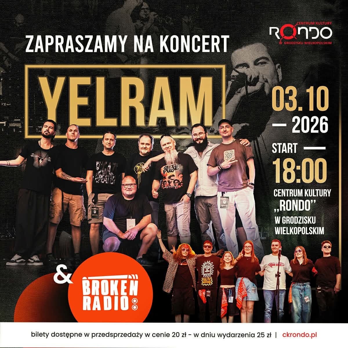 YELRAM, plakat wydarzenia