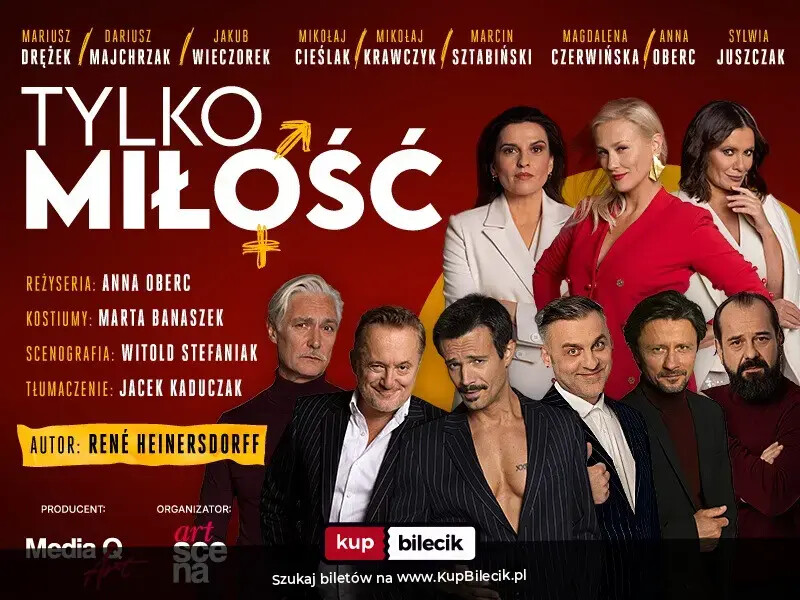 spektakl komediowy, plakat wydarzenia