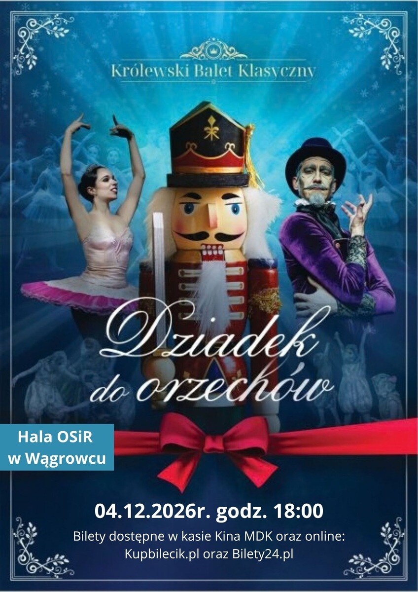 Królewski Balet Klasyczny - Dziadek do Orzechów, plakat wydarzenia