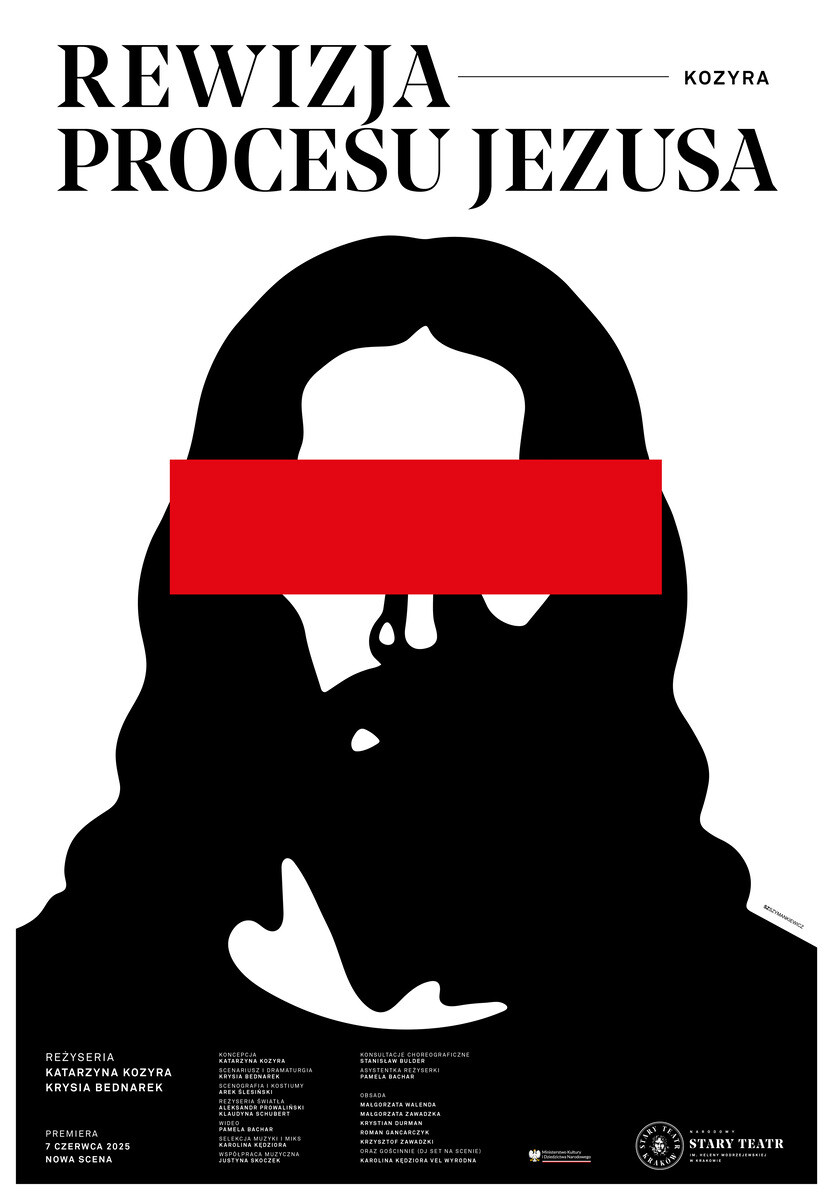 REWIZJA PROCESU JEZUSA, plakat wydarzenia
