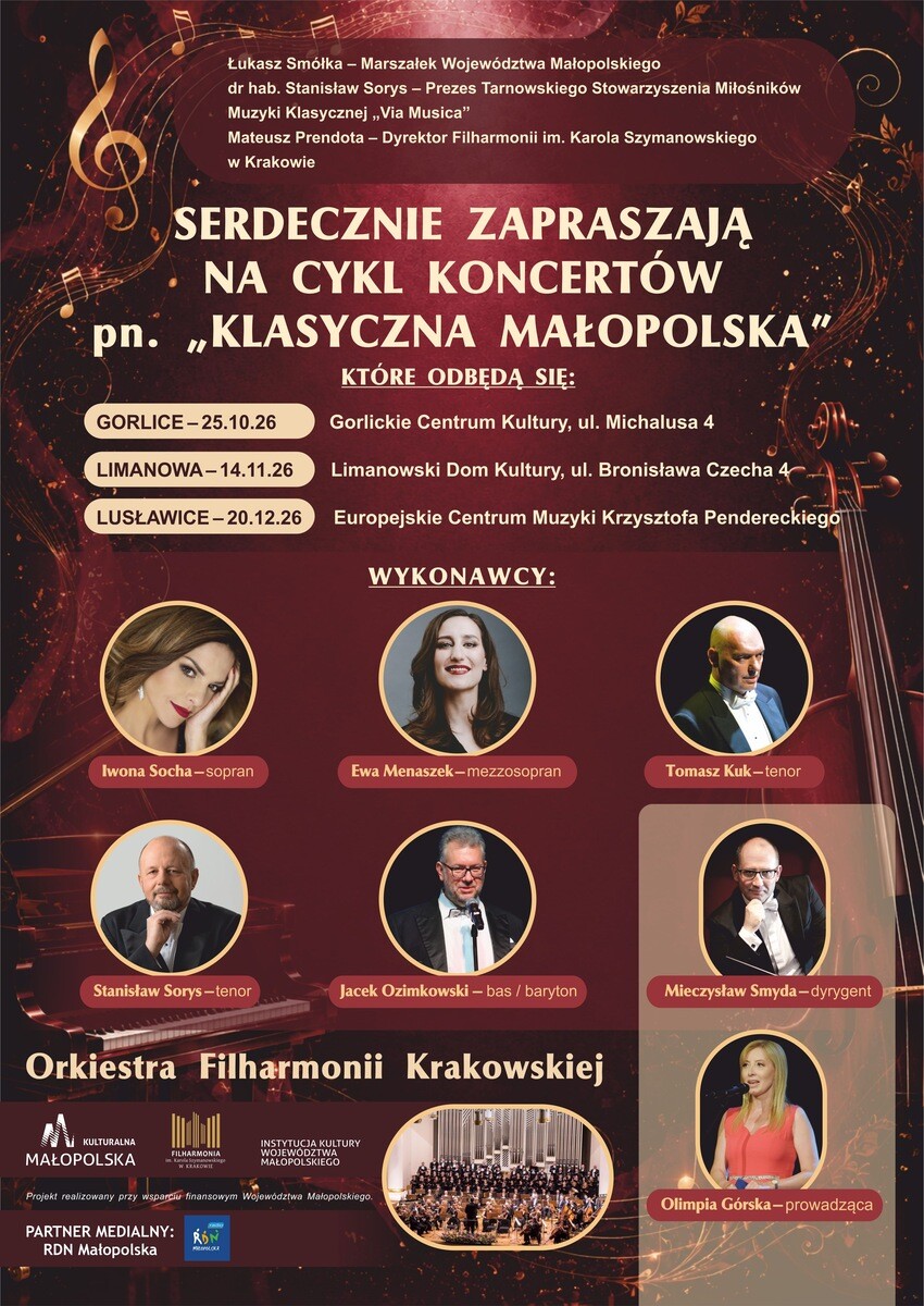 „Klasyczna Małopolska”, plakat wydarzenia