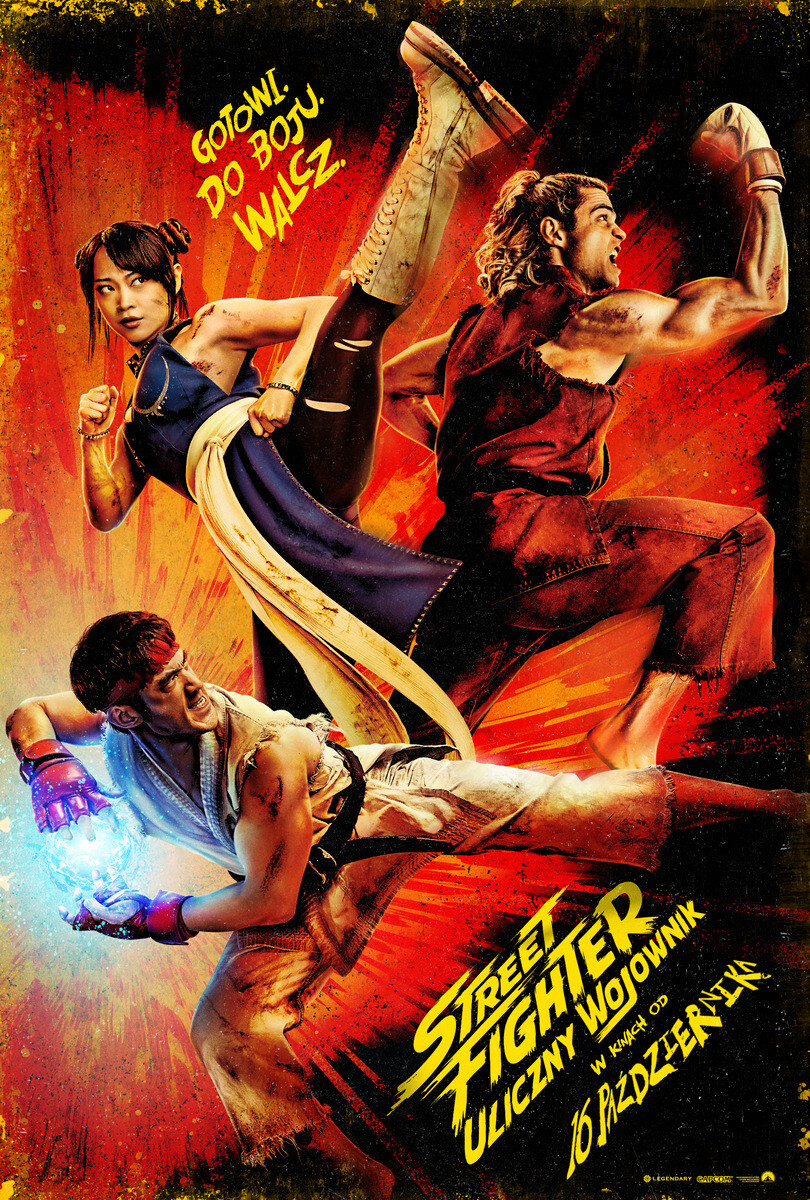 Street Fighter. Uliczny Wojownik, plakat wydarzenia
