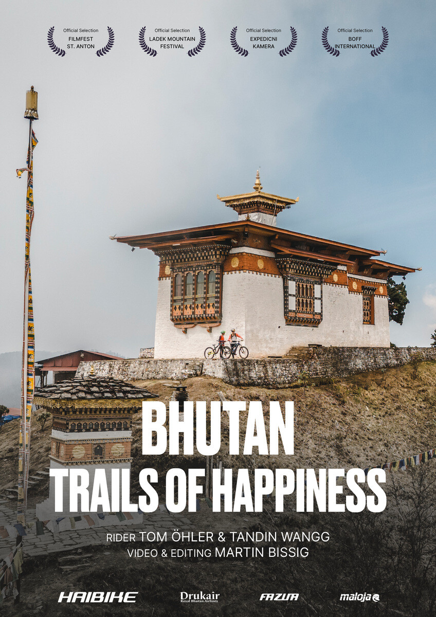 Bhutan - Trails of Happiness, plakat wydarzenia