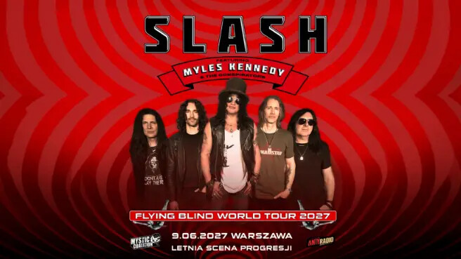 SLASH feat. Myles Kennedy and The Conspirators, plakat wydarzenia