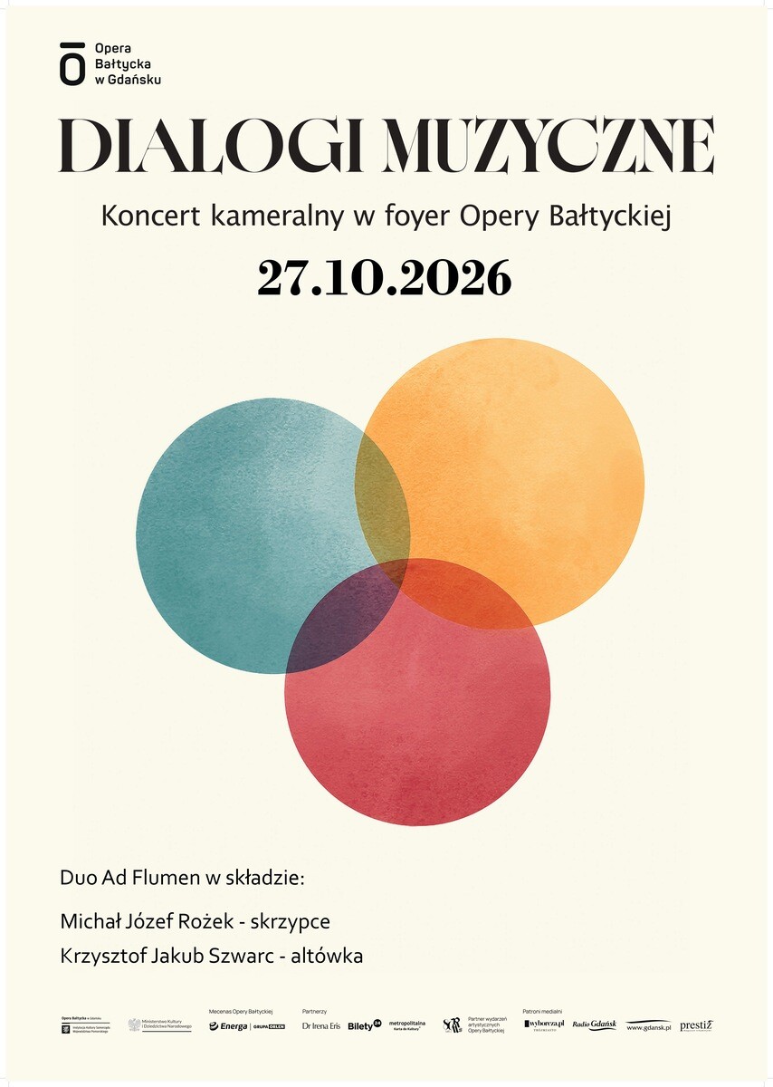 DIALOGI MUZYCZNE, plakat wydarzenia