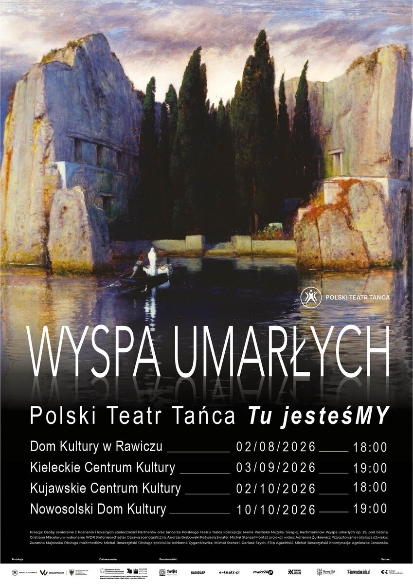 Wyspa umarłych - Polski Teatr Tańca, plakat wydarzenia