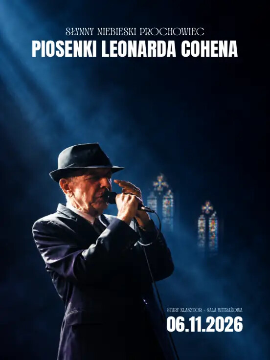 "Słynny Niebieski Prochowiec" - piosenki Leonarda Cohena