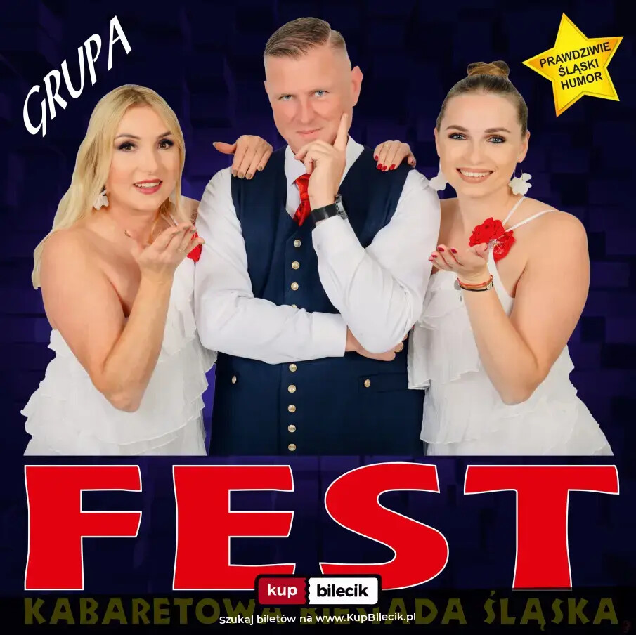 Kabaretowa Biesiada Śląska, plakat wydarzenia