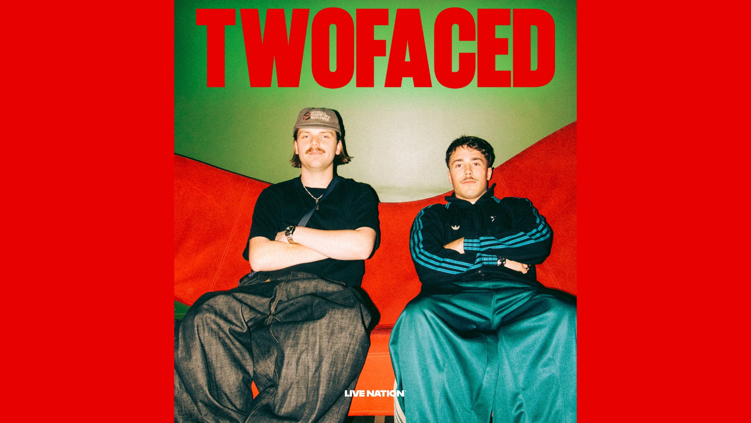 TWOFACED, plakat wydarzenia
