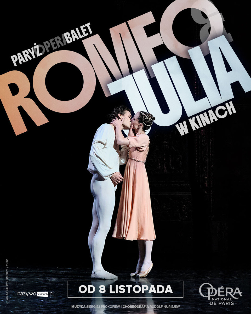 Romeo i Julia - Balet z Opery Paryskiej, plakat wydarzenia
