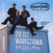 Giant Rooks, plakat wydarzenia