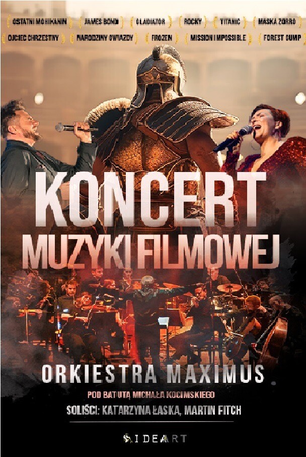 Koncert największych przebojów muzyki filmowej