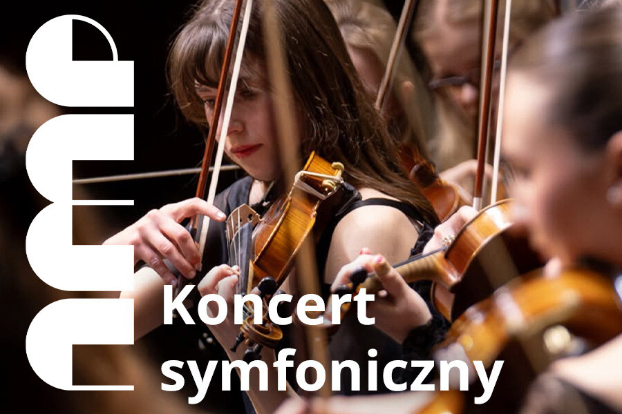 Koncert Orkiestry Symfonicznej AM w Poznaniu, plakat wydarzenia