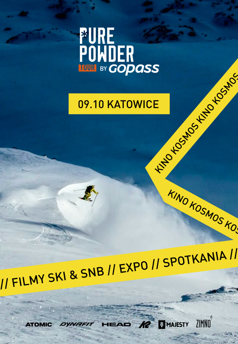 Pure Powder Tour 2026 by Gopass, plakat wydarzenia