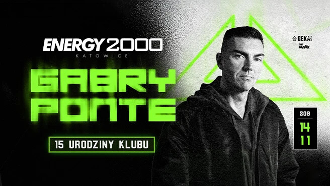 GABRY PONTE, plakat wydarzenia