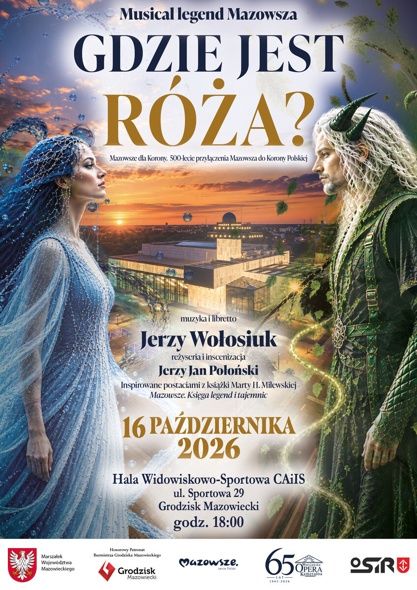 Musical legend Mazowsza "Gdzie jest Róża?", plakat wydarzenia