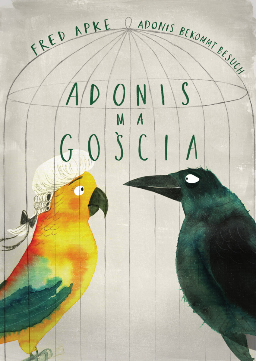 Adonis ma gościa, plakat wydarzenia