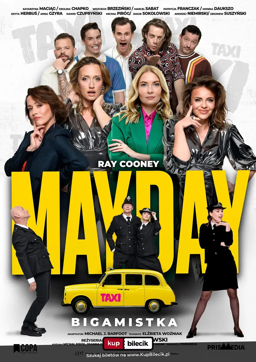 Mayday Bigamistka, plakat wydarzenia