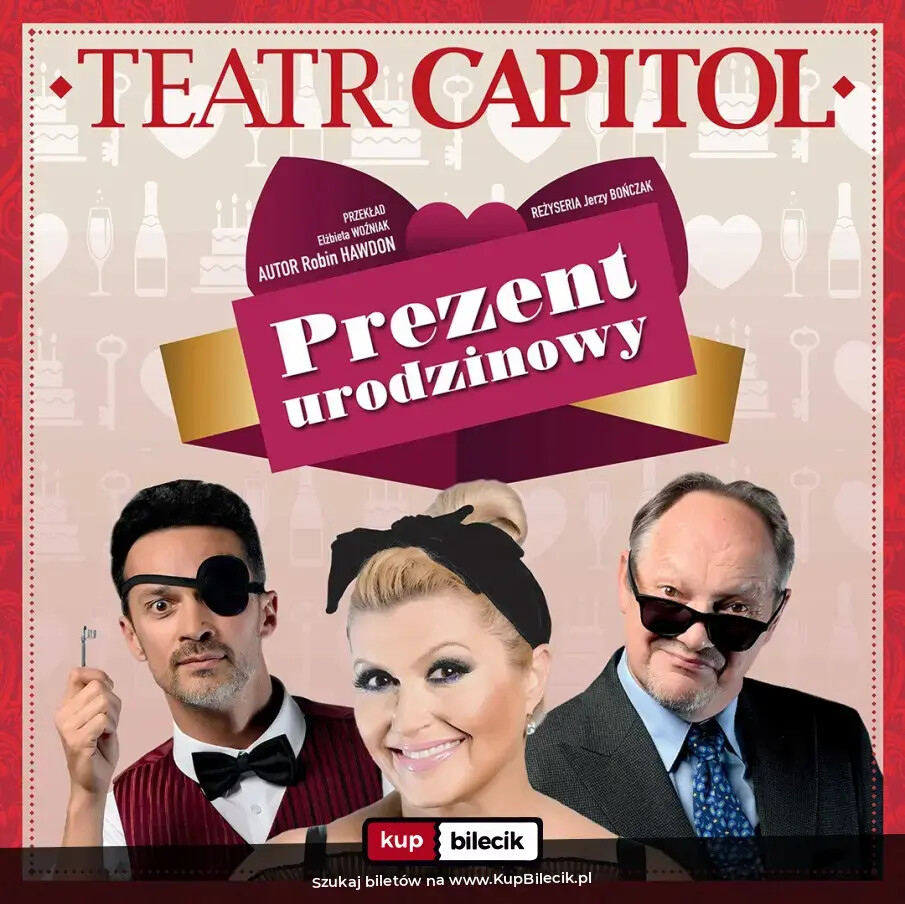 Prezent urodzinowy, plakat wydarzenia