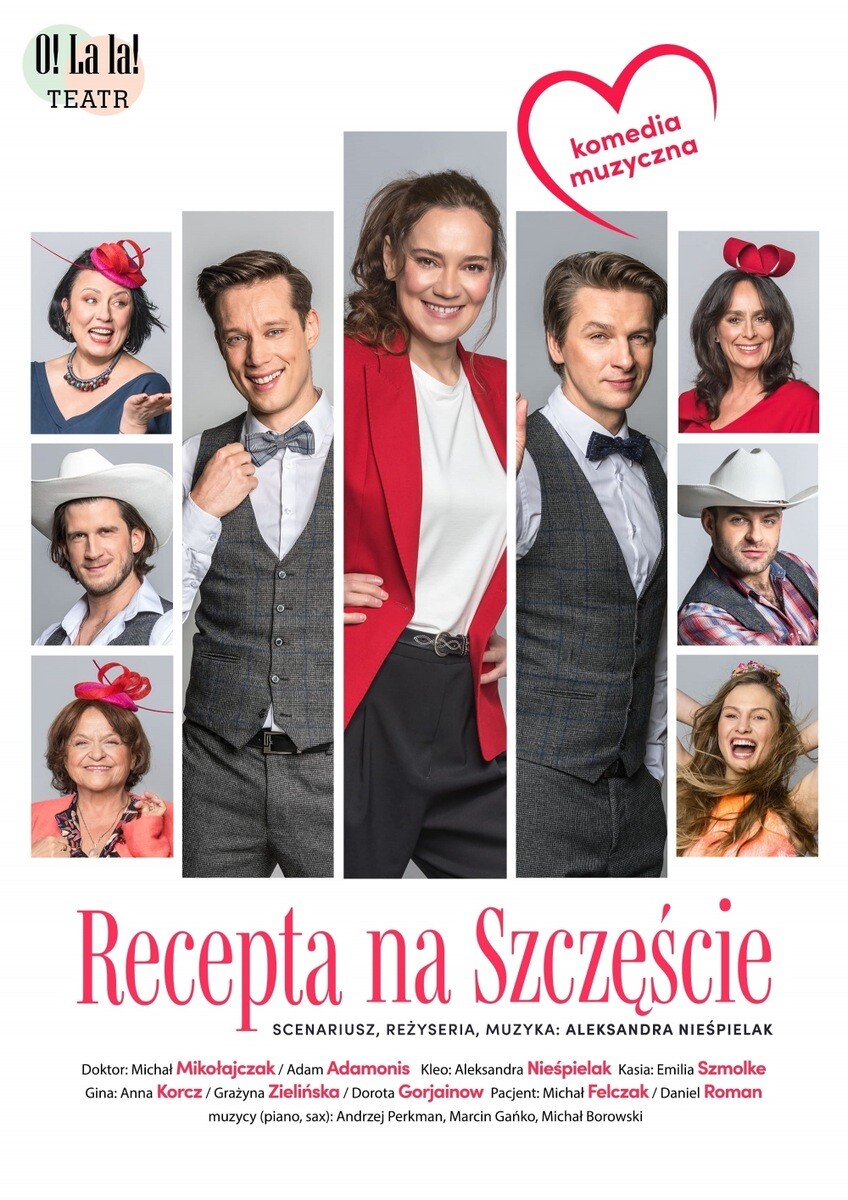 RECEPTA NA SZCZĘŚCIE - GOŚCINNIE, plakat wydarzenia