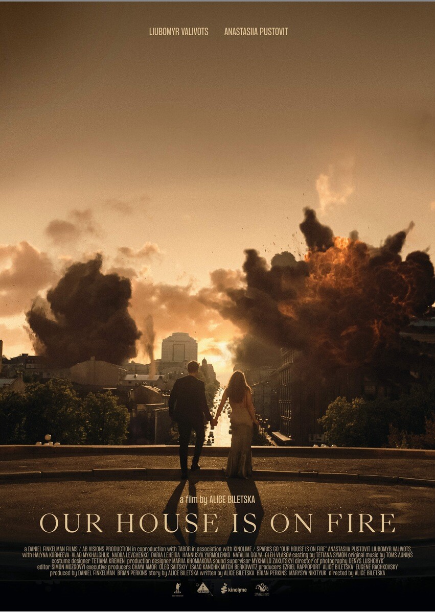 Ukraina! Festiwal Filmowy: OUR HOUSE IS ON FIRE, plakat wydarzenia