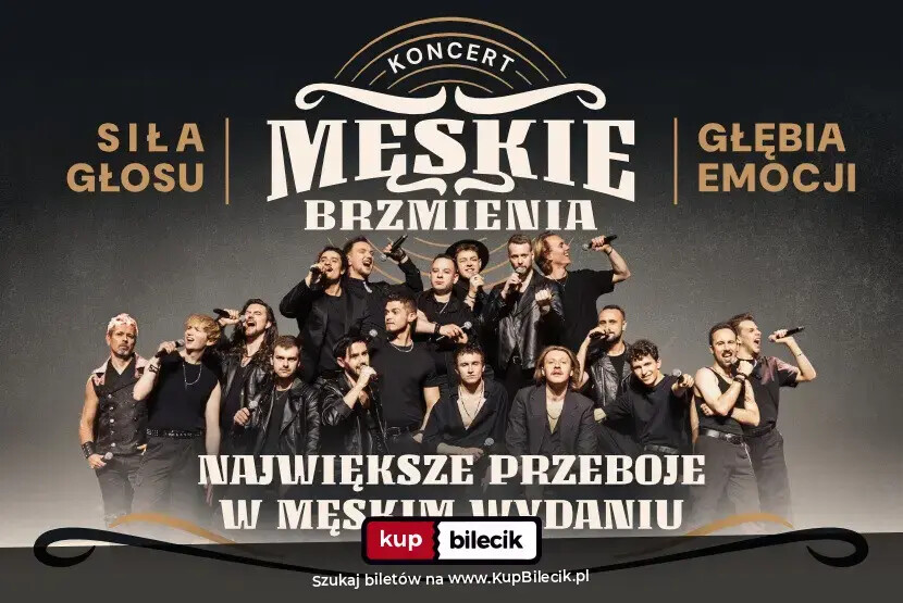 Siła głosu, głębia emocji, plakat wydarzenia