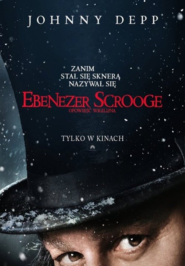 Ebenezer Scrooge. Opowieść wigilijna, plakat wydarzenia