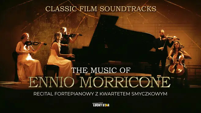 Muzyka Ennio Morricone, plakat wydarzenia