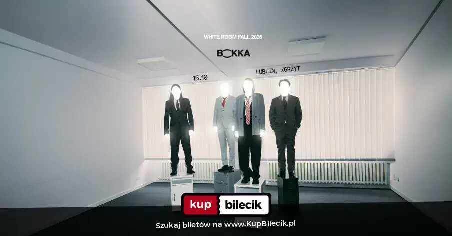 koncert BOKKA, plakat wydarzenia