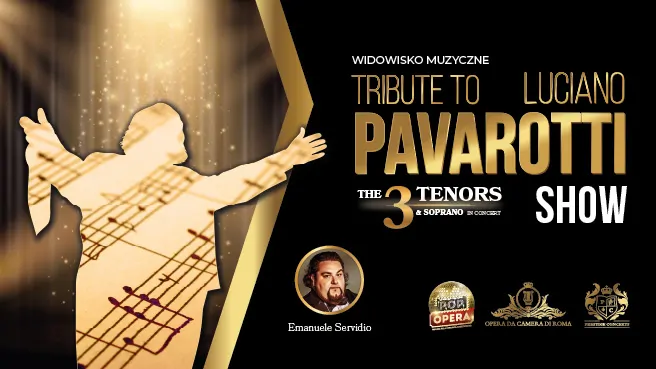 Koncert Andrzejkowy – Tribute to Luciano Pavarotti, plakat wydarzenia