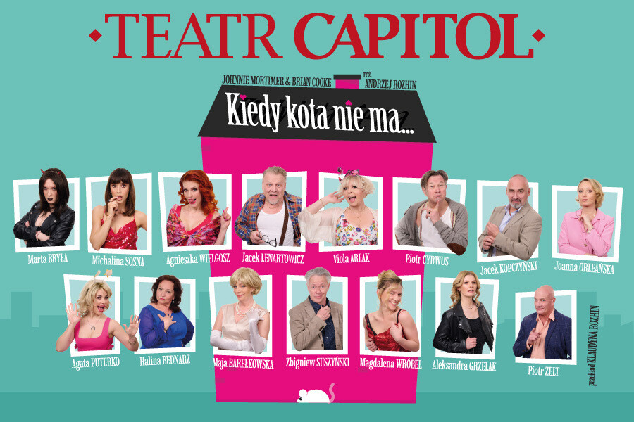 Kiedy kota nie ma…, plakat wydarzenia