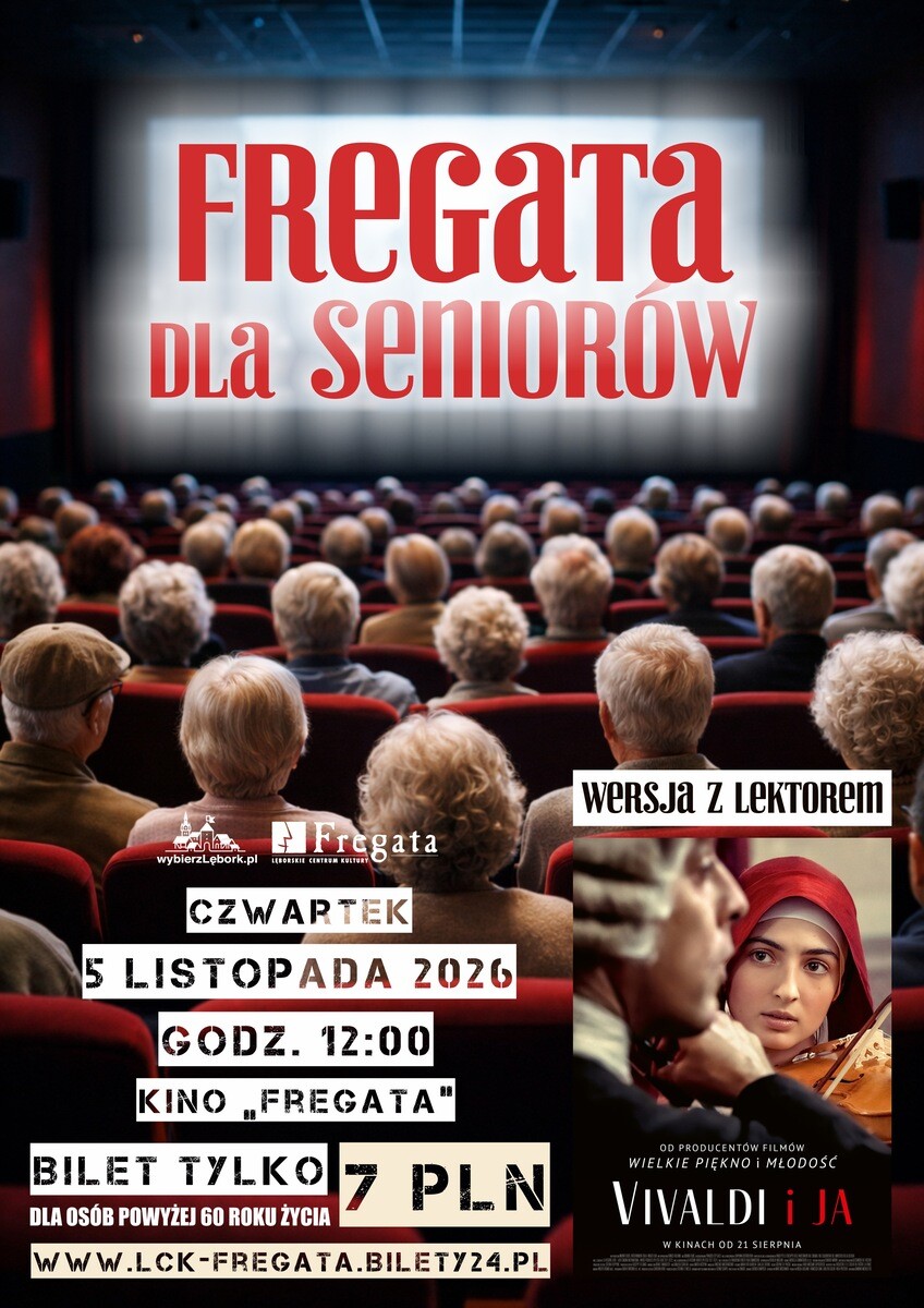 Fregata dla seniorów: Vivaldi i ja, plakat wydarzenia