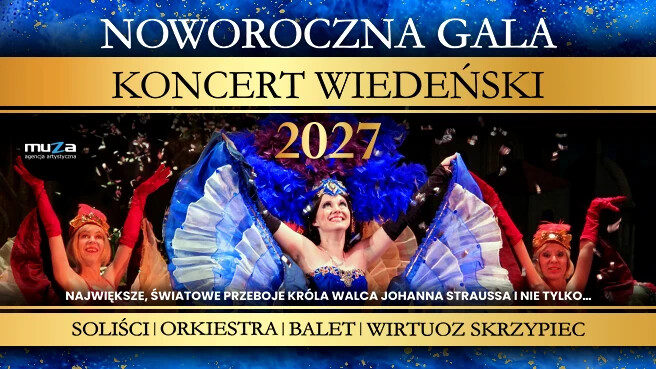 Noworoczna Gala – Koncert Wiedeński, plakat wydarzenia